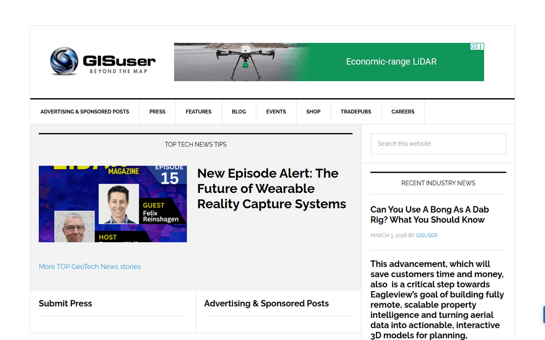 gisuser.com publisher screenshot