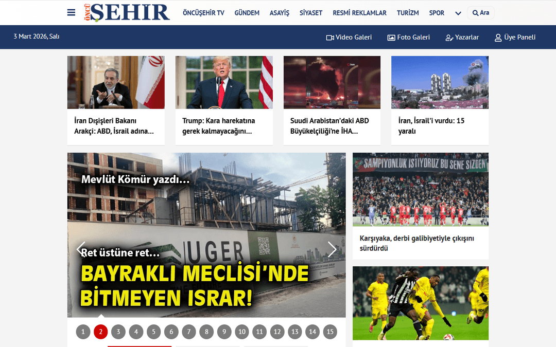 oncusehir.com publisher screenshot