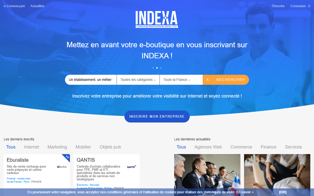 indexa.fr publisher screenshot