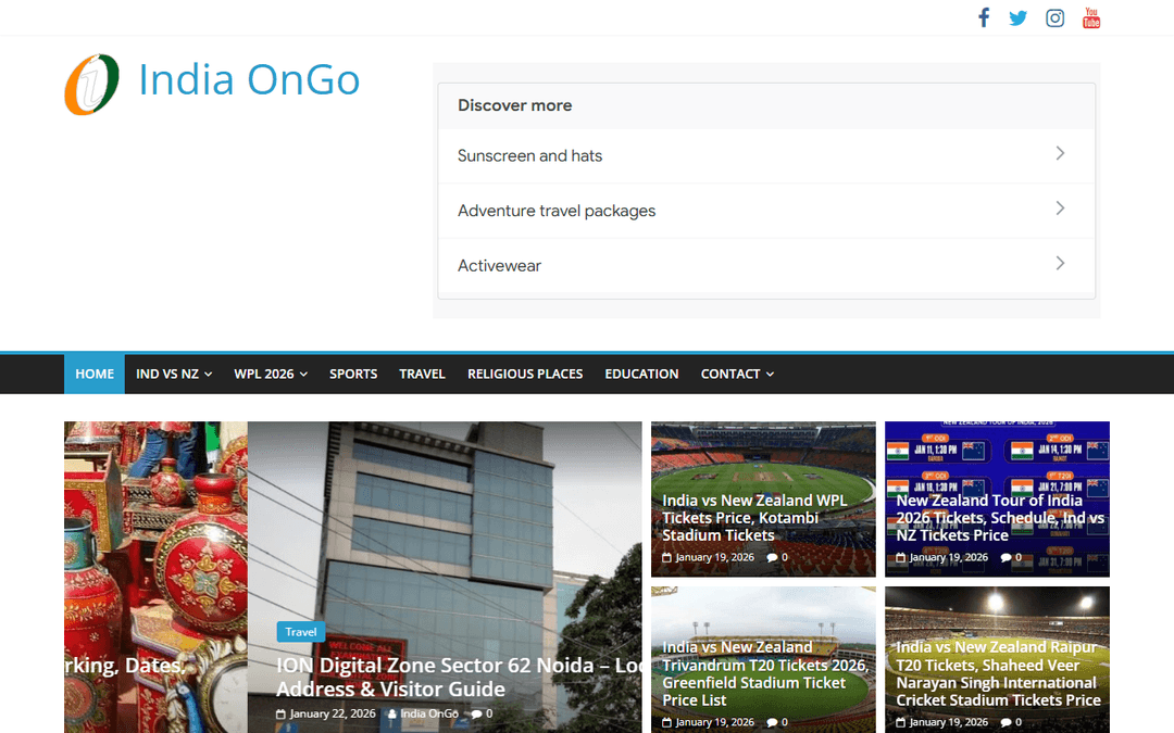 indiaongo.in publisher screenshot