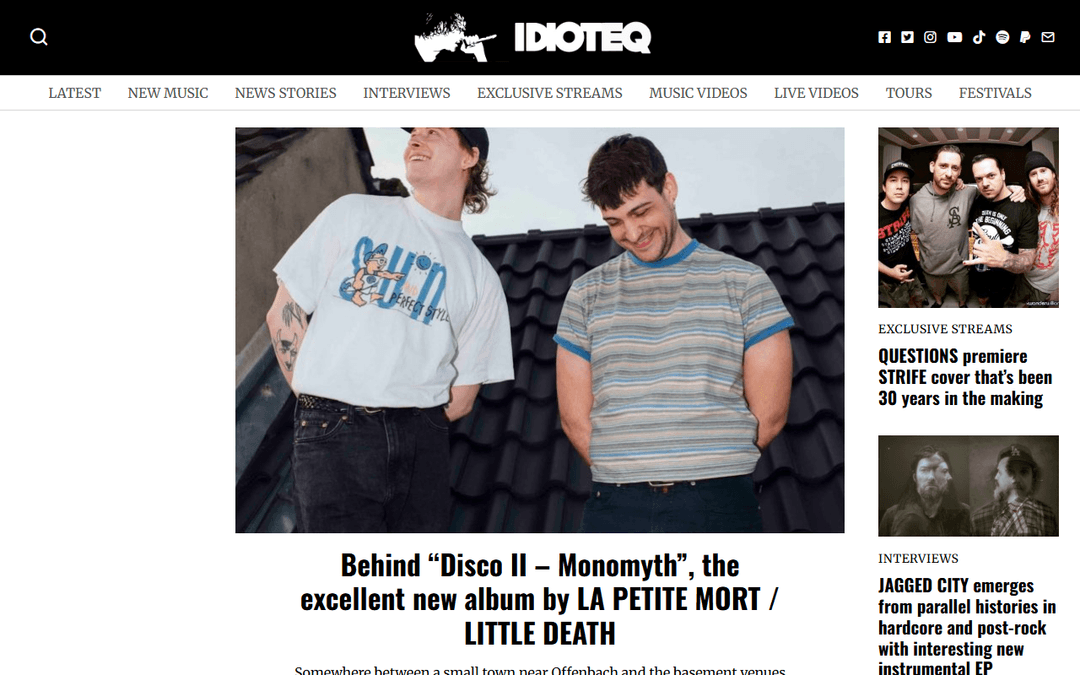idioteq.com publisher screenshot