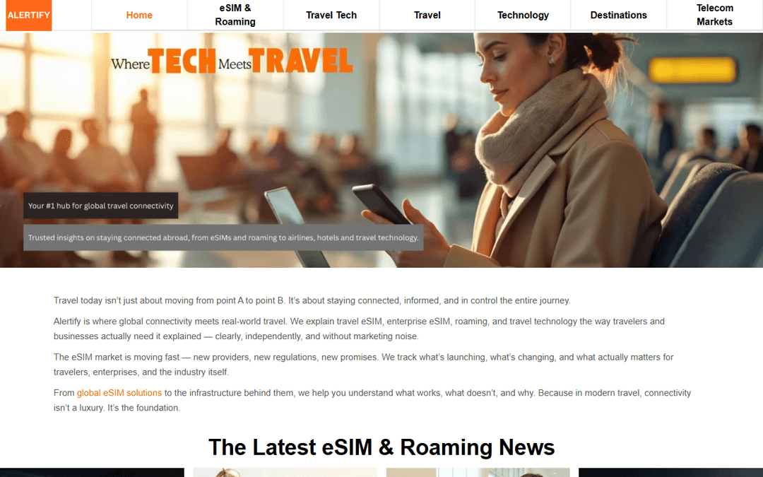 alertify.eu publisher screenshot