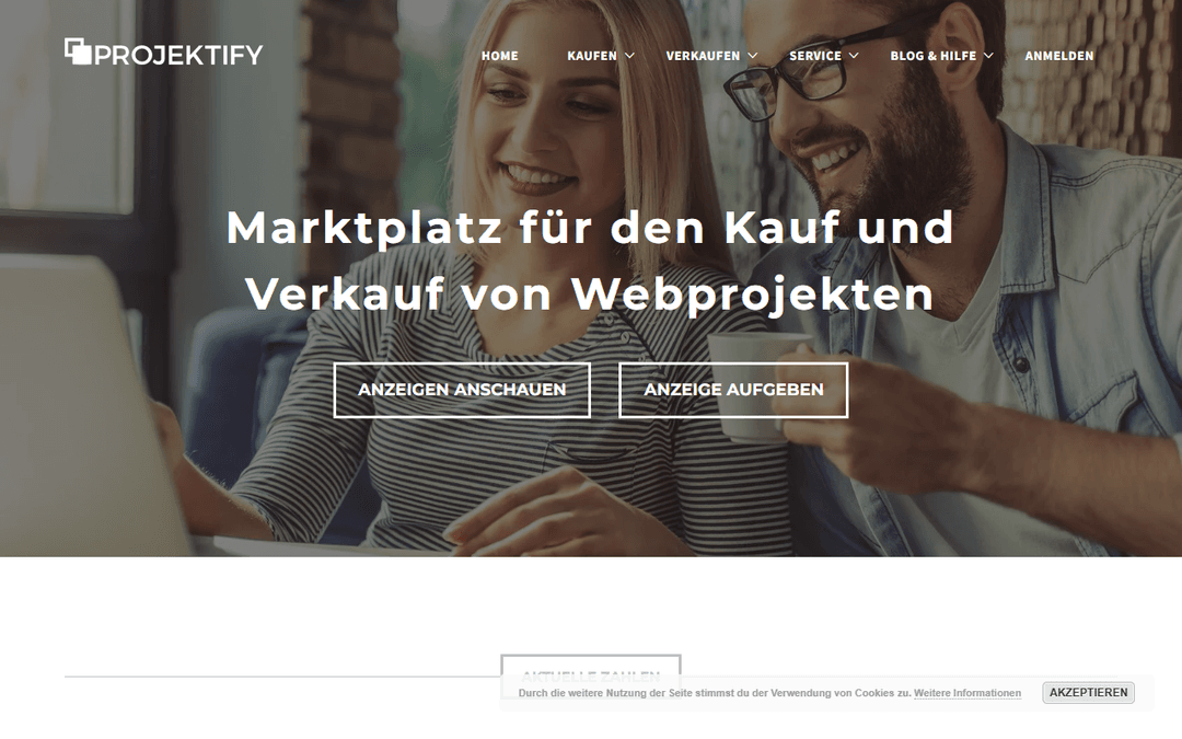 projektify.de publisher screenshot