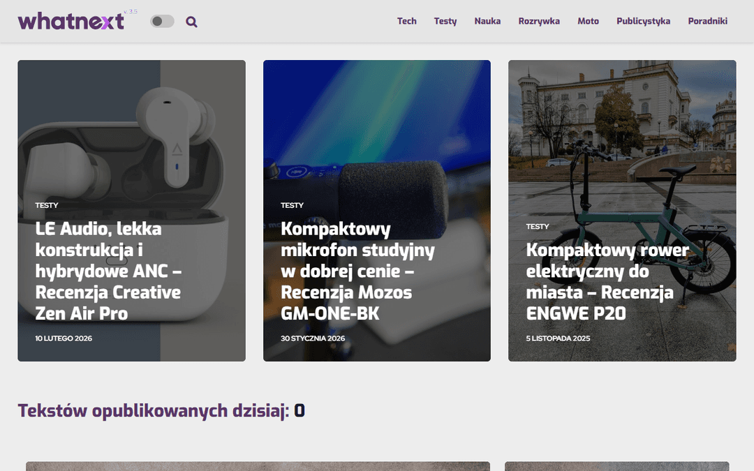 whatnext.pl publisher screenshot