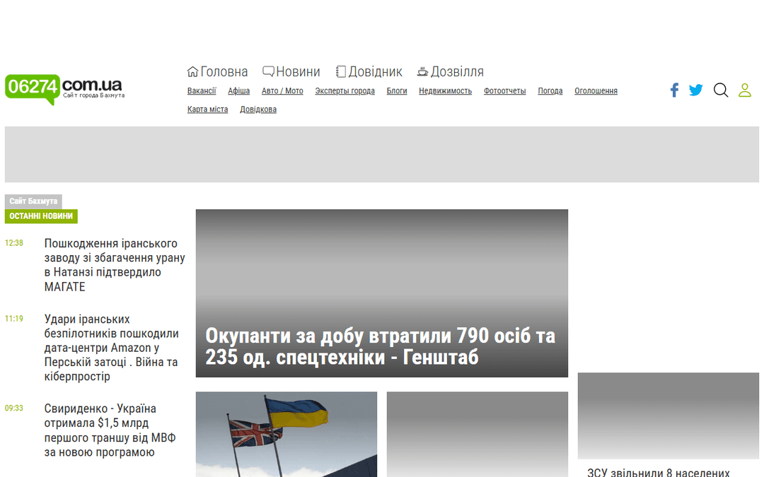 06274.com.ua publisher screenshot