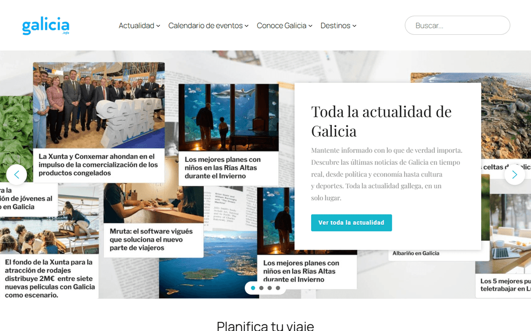 galicia.info publisher screenshot