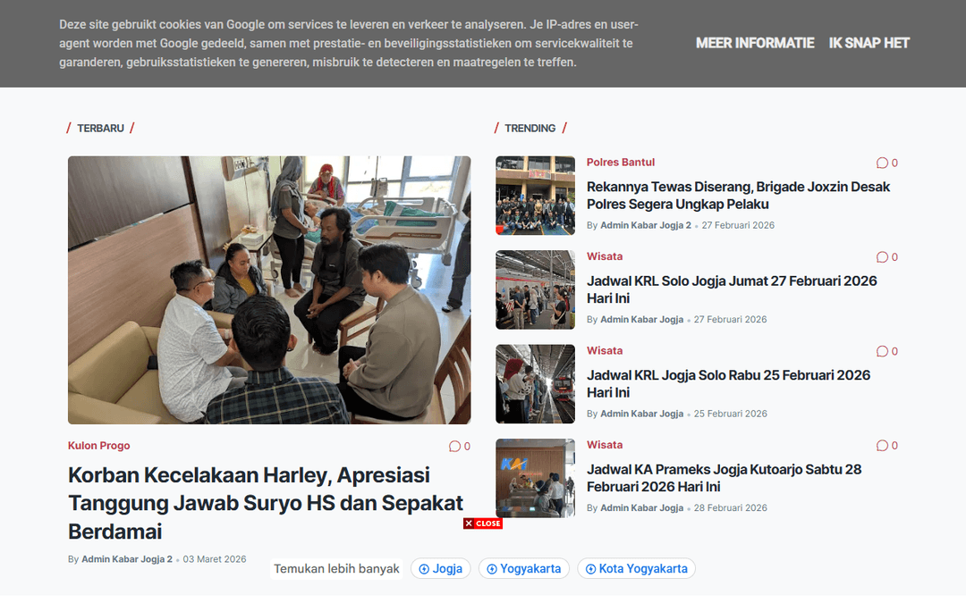 kabarjogja.id publisher screenshot