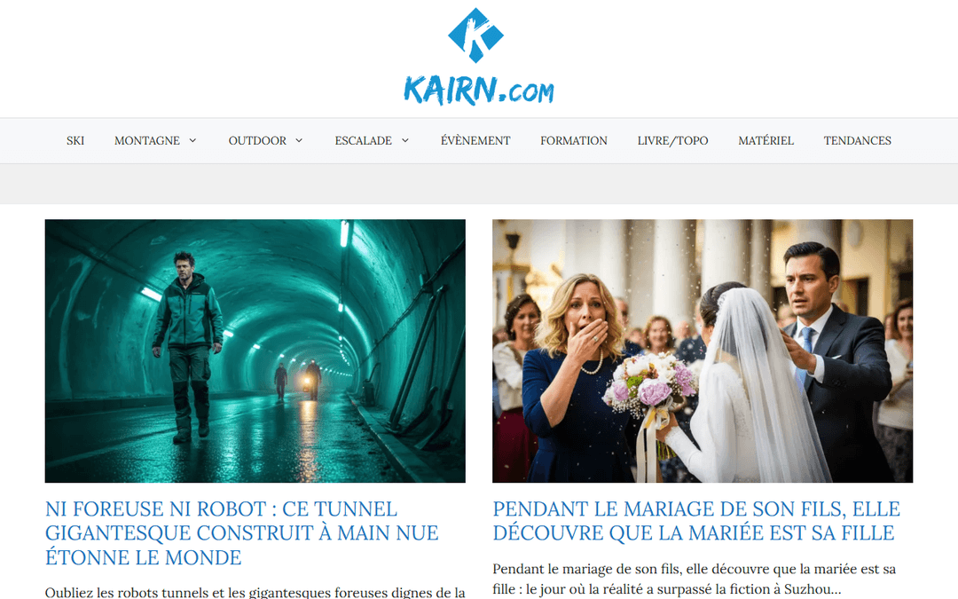 kairn.com publisher screenshot