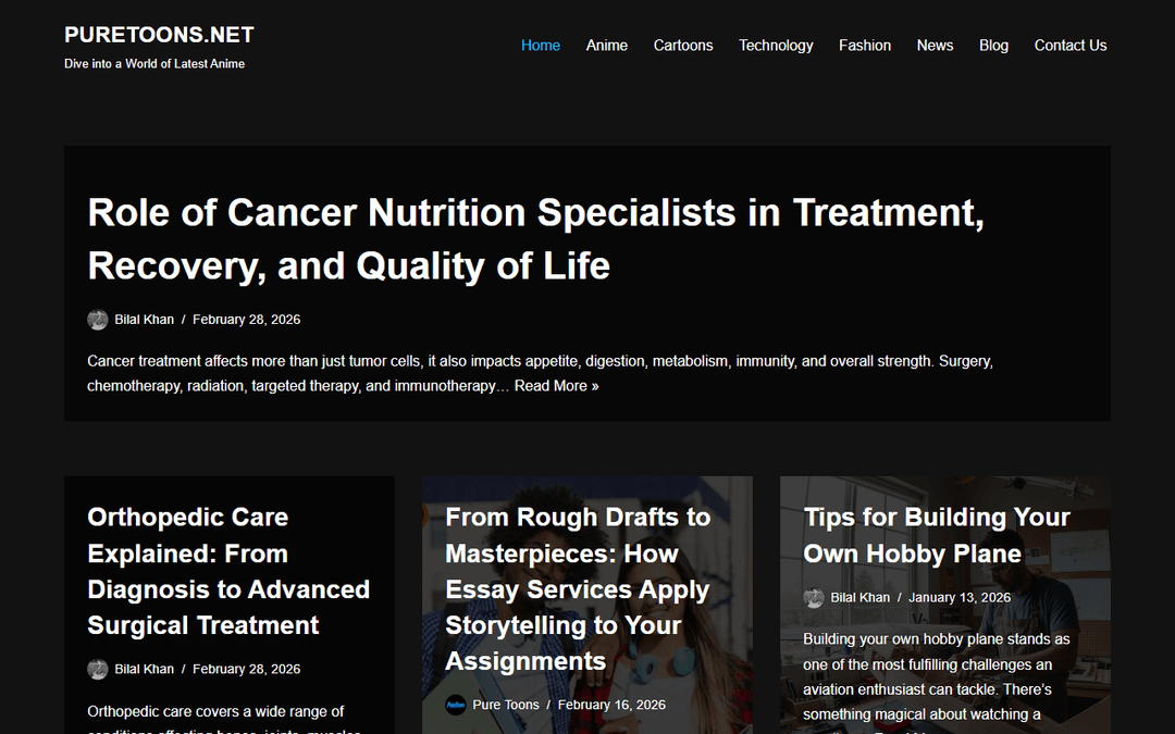 puretoons.net publisher screenshot
