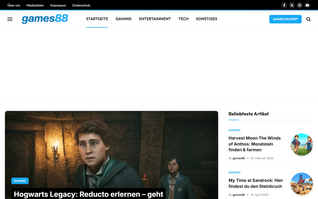 games88.de publisher screenshot