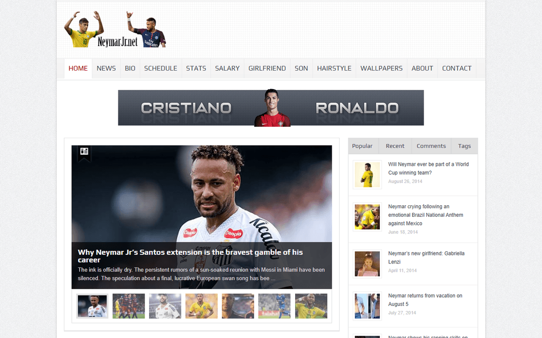 neymarjr.net publisher screenshot