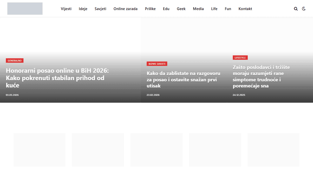 yep.ba publisher screenshot