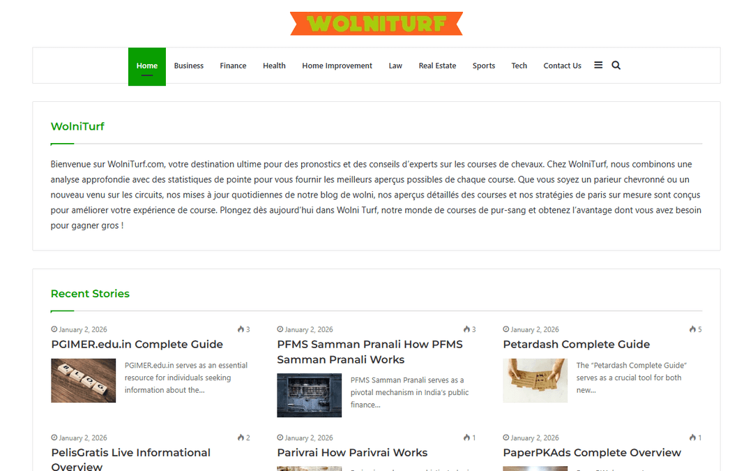 wolniturf.com publisher screenshot