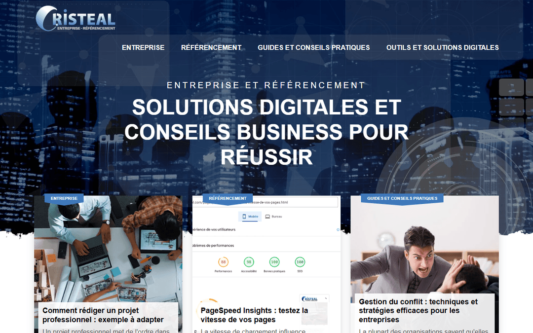 cristeal.com publisher screenshot