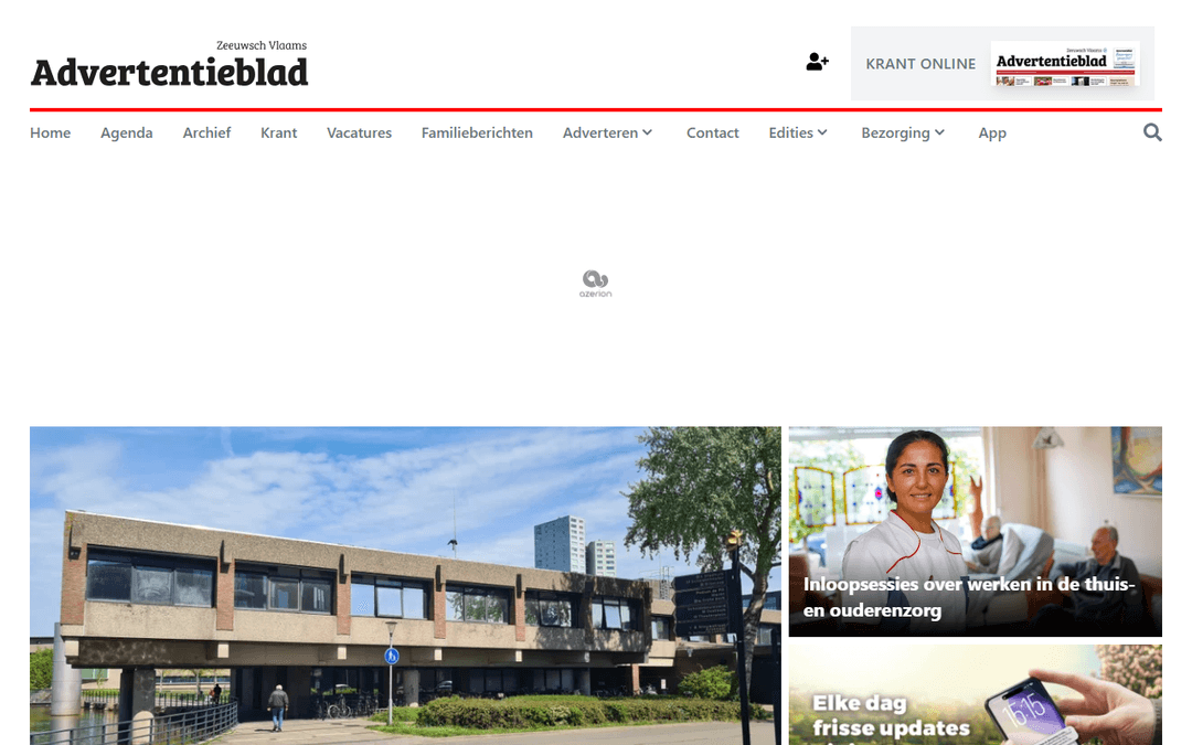 Zva-Online.nl publisher screenshot