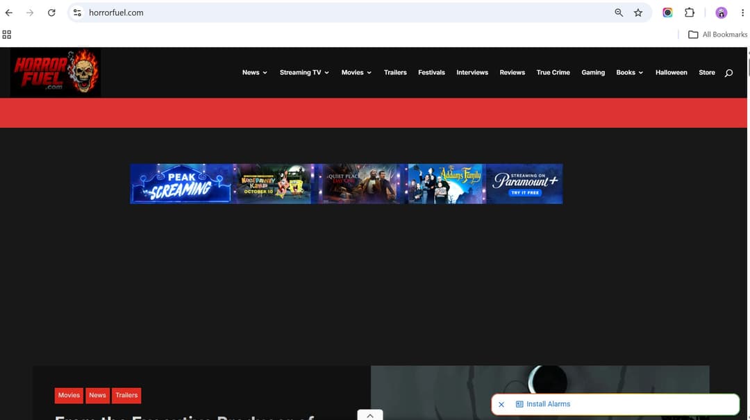 horrorfuel.com publisher screenshot