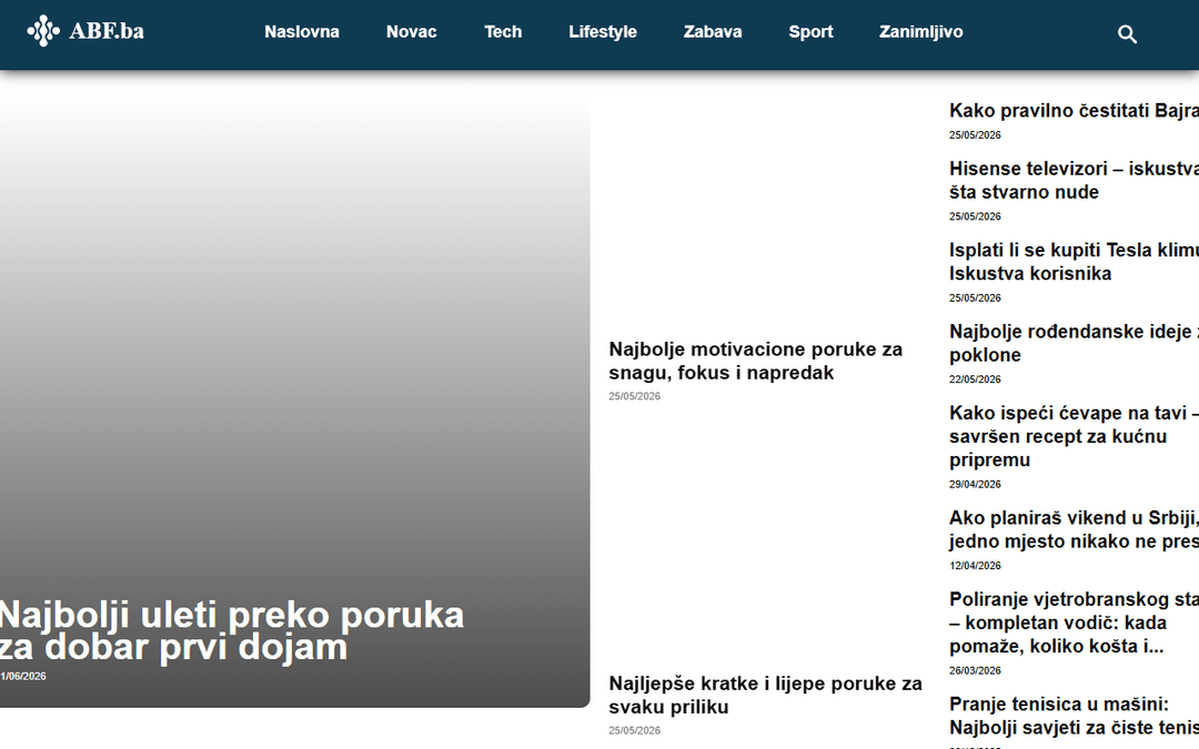 abf.ba publisher screenshot