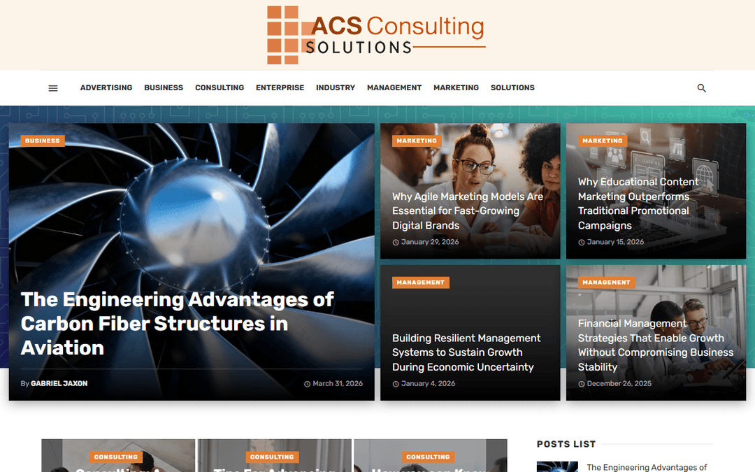 Screenshot des Publishers acsconsultingsolutions.com