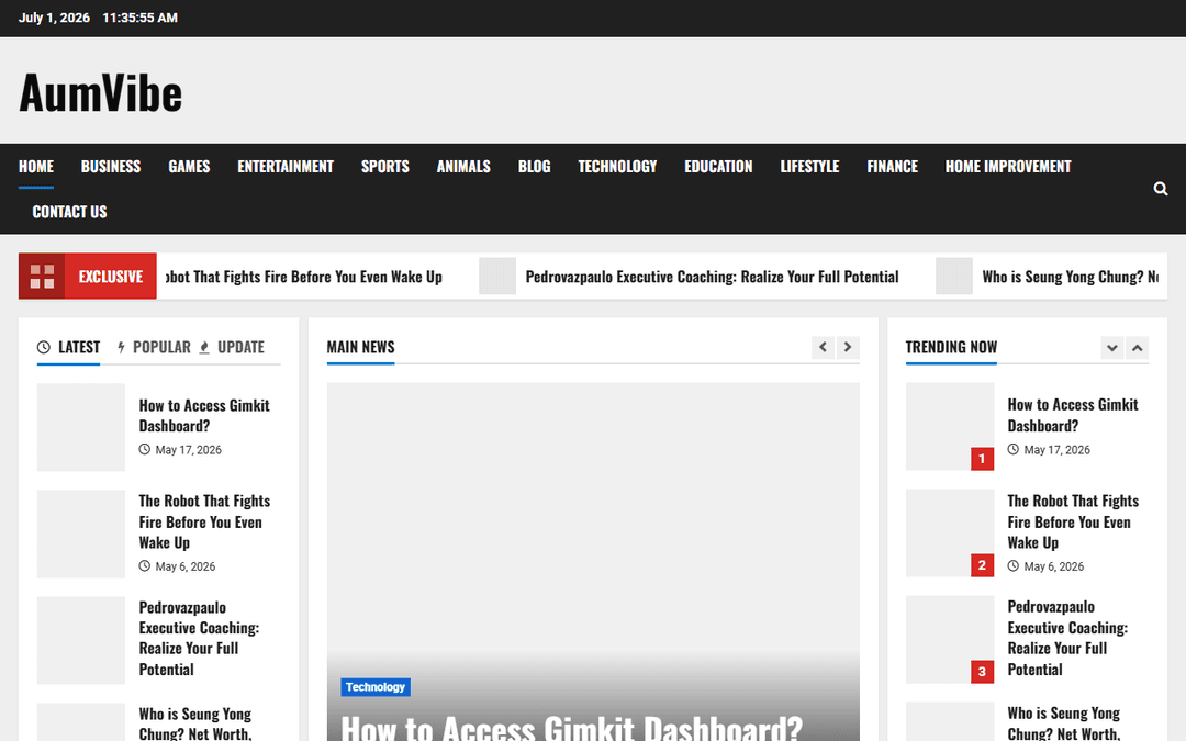 aumvibe.com publisher screenshot