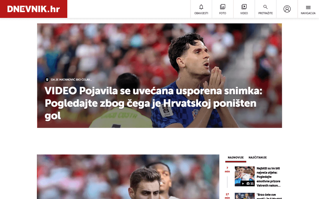 blog.dnevnik.hr publisher screenshot