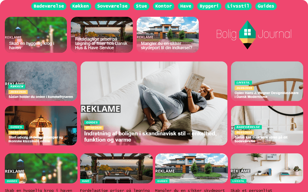 Screenshot des Publishers boligjournal.dk