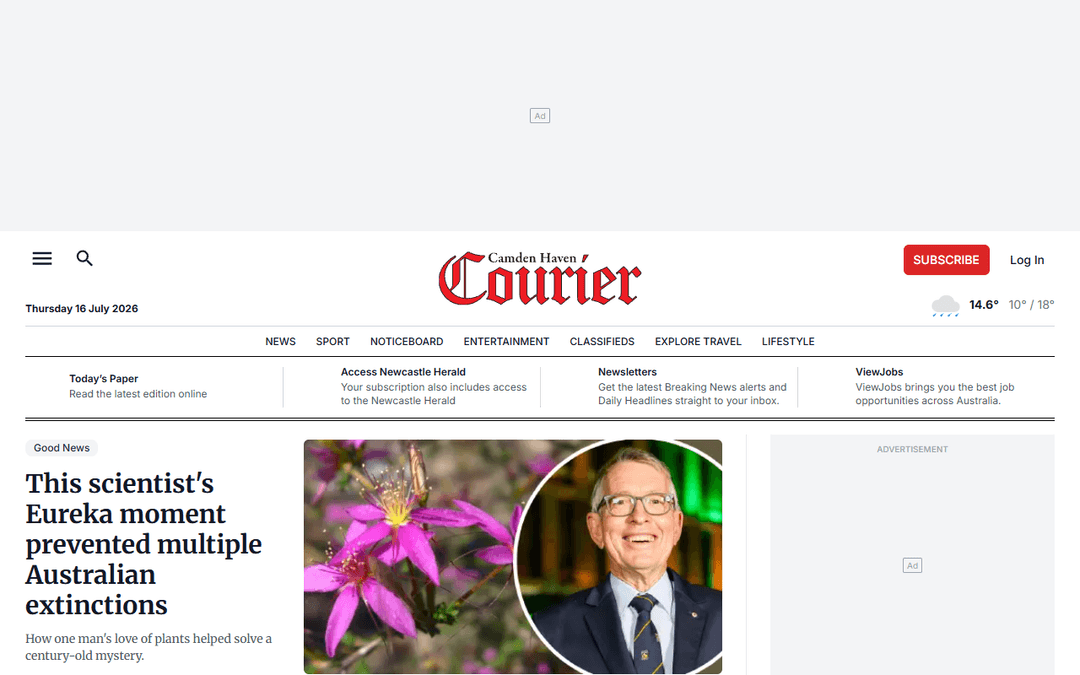 camdencourier.com.au publisher screenshot