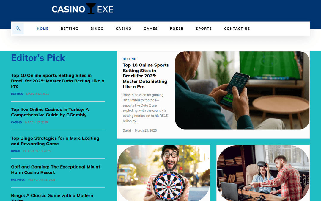 casino-exe.com publisher screenshot