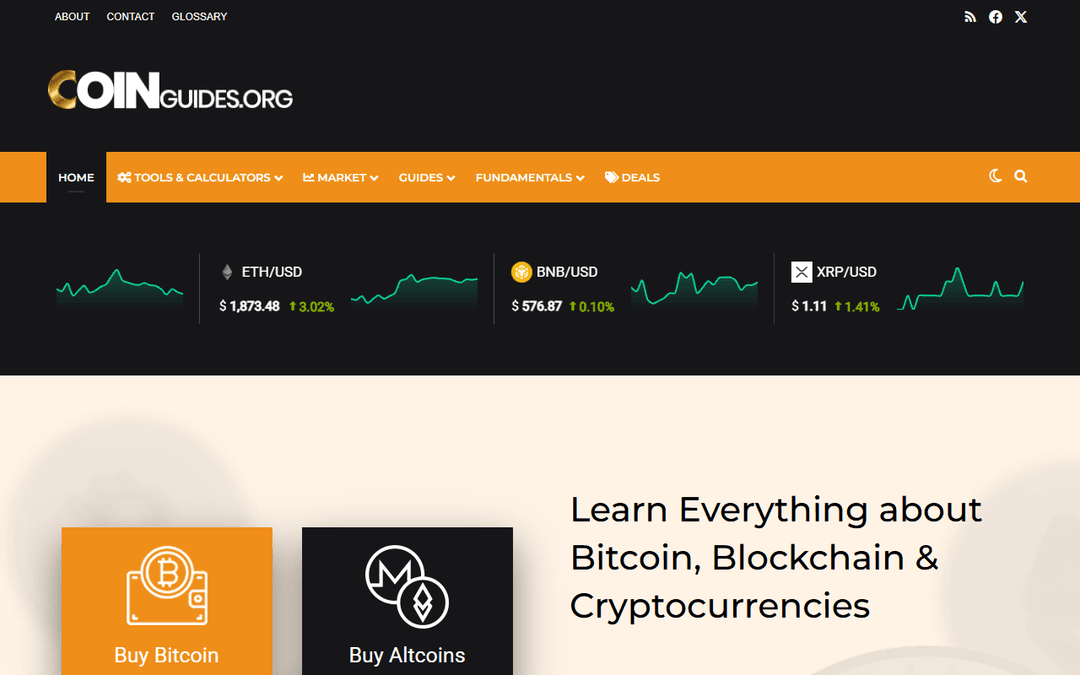 coinguides.org publisher screenshot