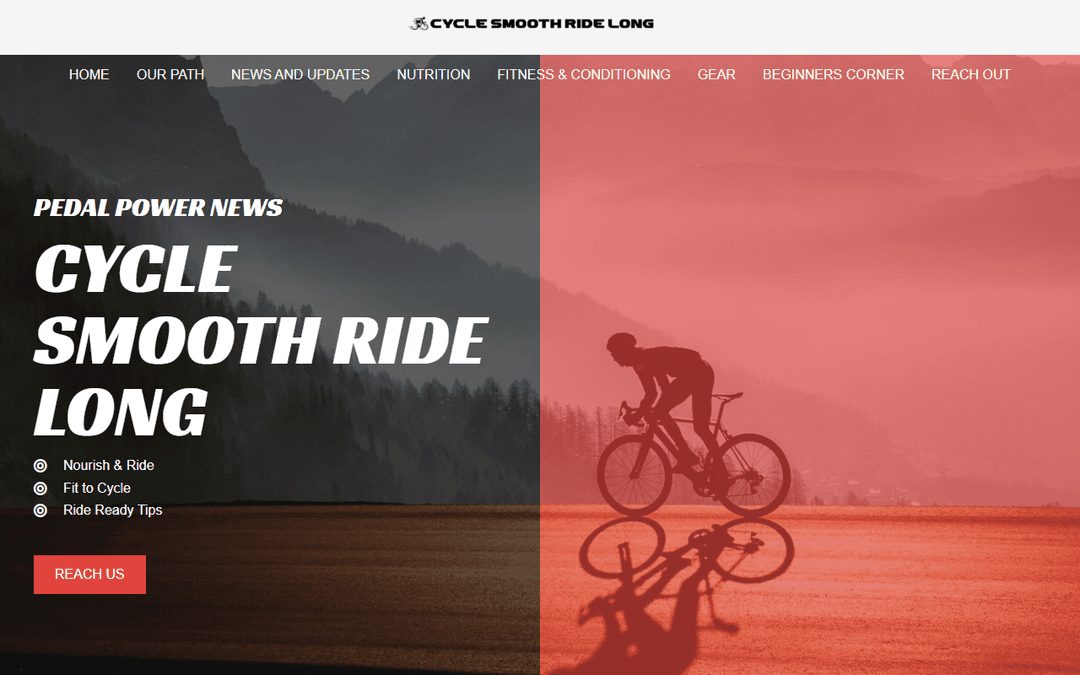 cyclesmoothridelong.com publisher screenshot