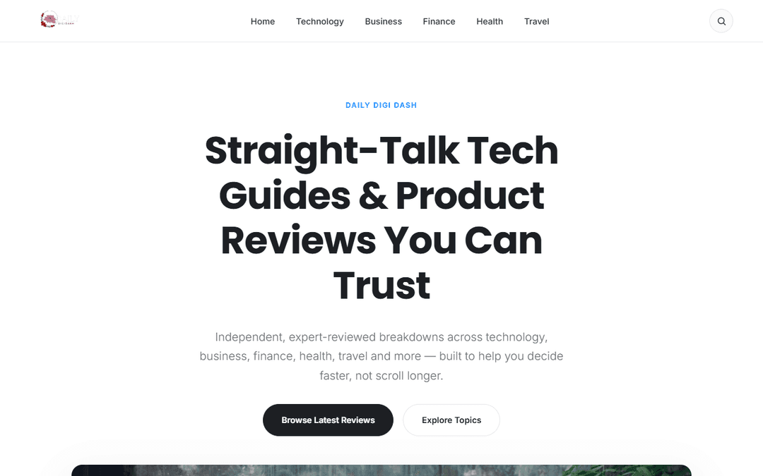 dailydigidash.com publisher screenshot