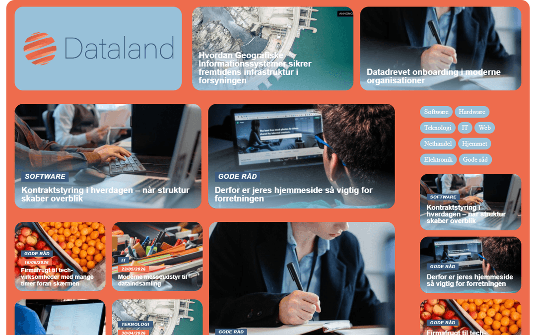 dataland.dk publisher screenshot