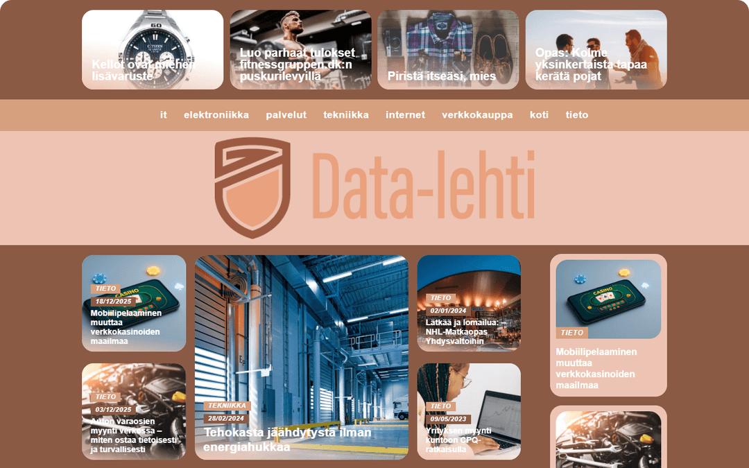datalehti.fi publisher screenshot