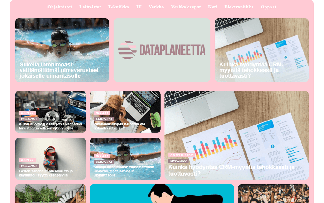 dataplaneetta.fi publisher screenshot