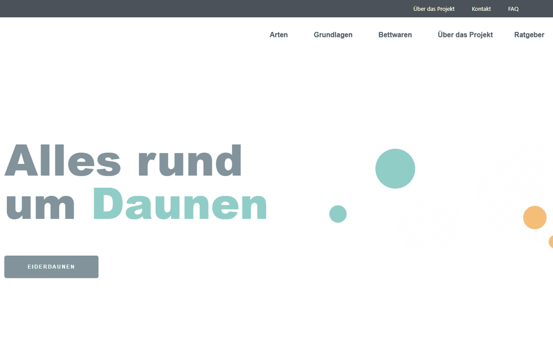 daunenfeder.com publisher screenshot