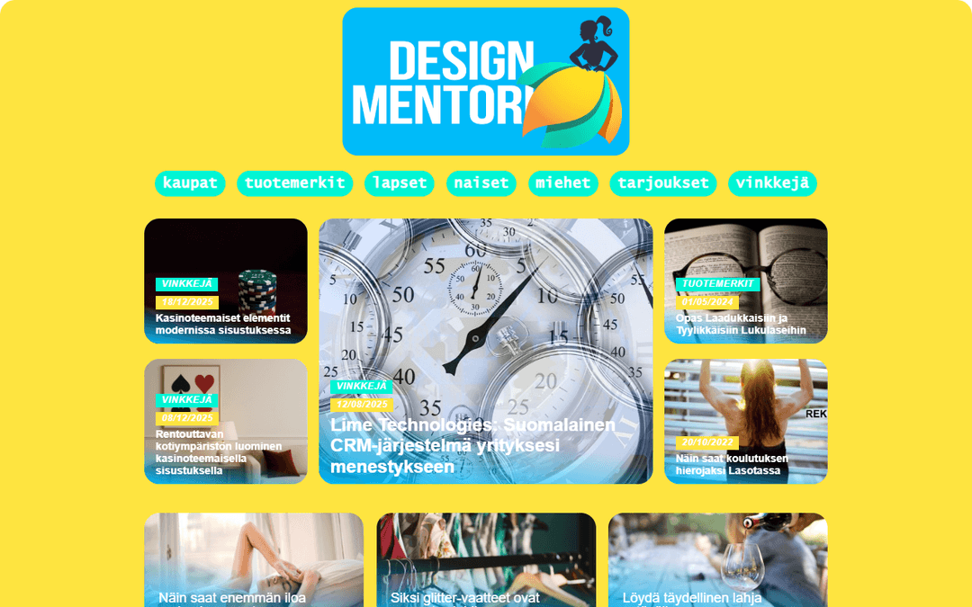 designmentori.fi publisher screenshot