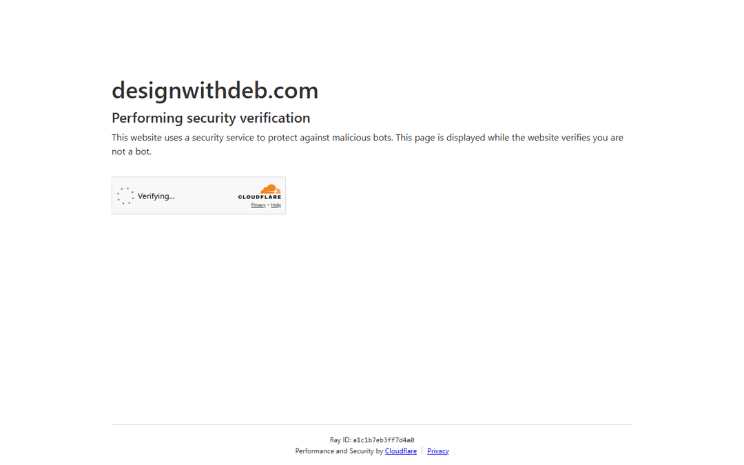 designwithdeb.com publisher screenshot