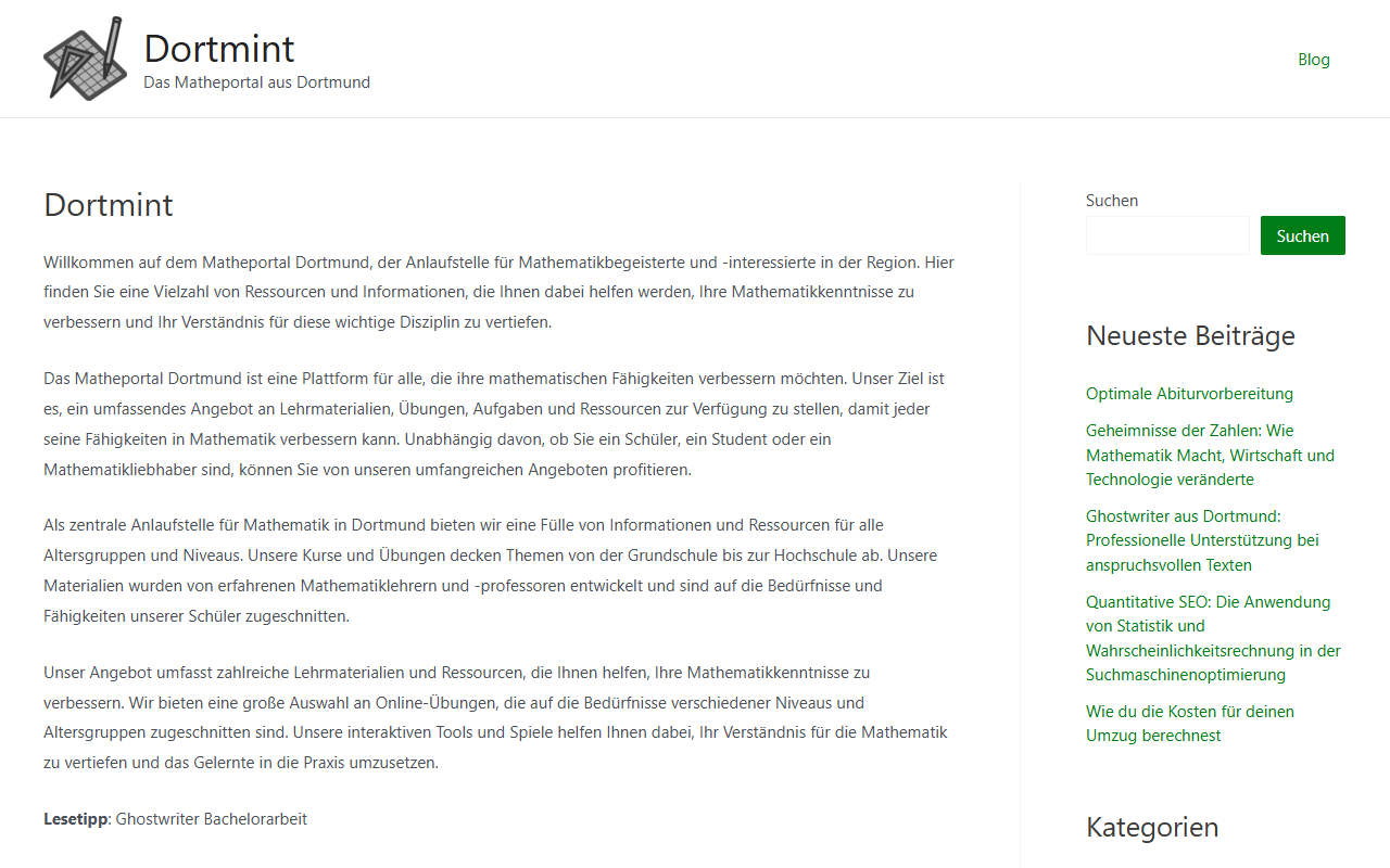 dortmint.de publisher screenshot