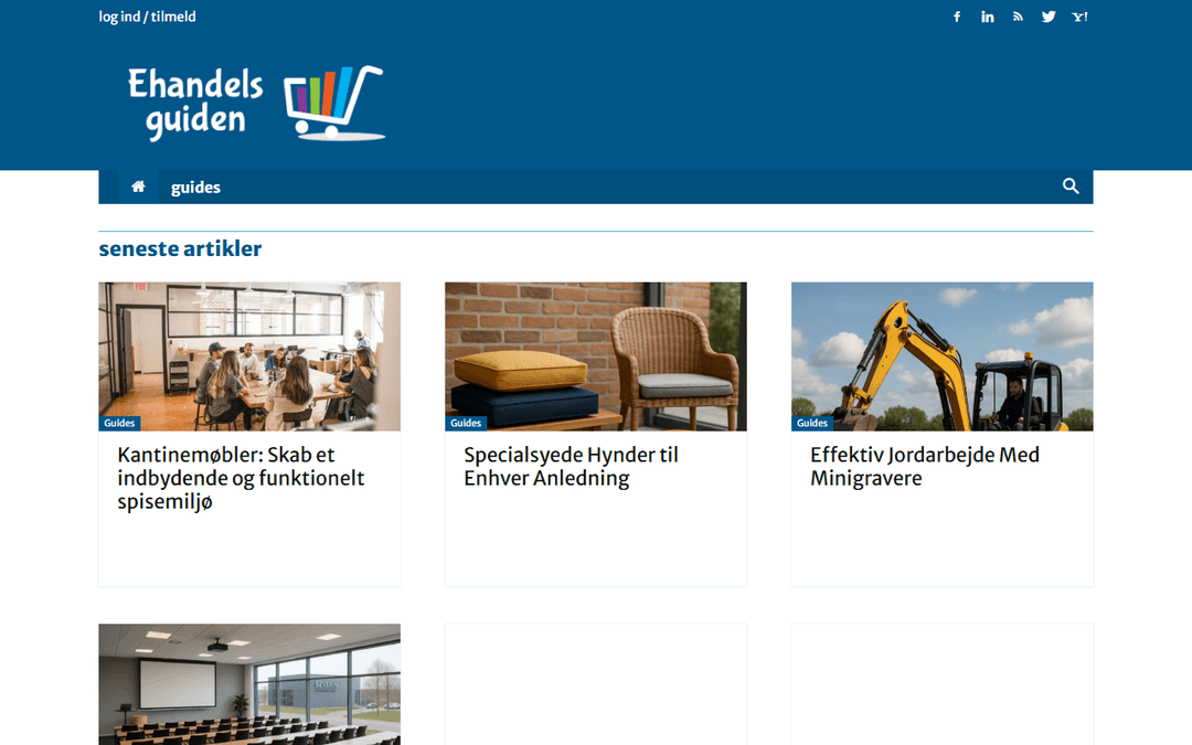 ehandelsguiden.dk publisher screenshot