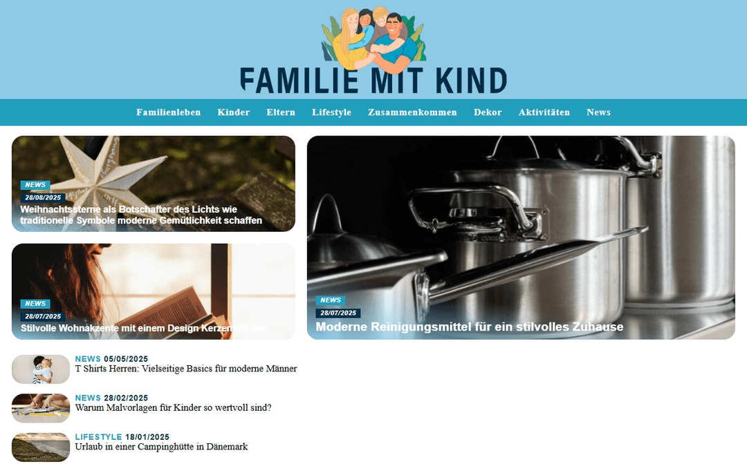 familiemitkind.de publisher screenshot