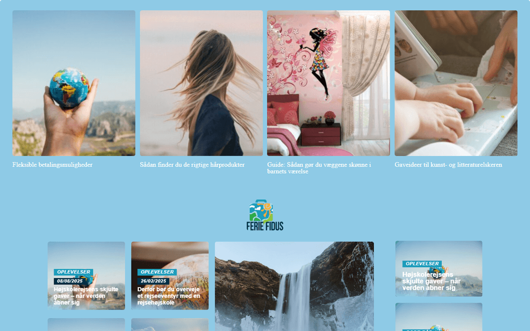 feriefidus.dk publisher screenshot