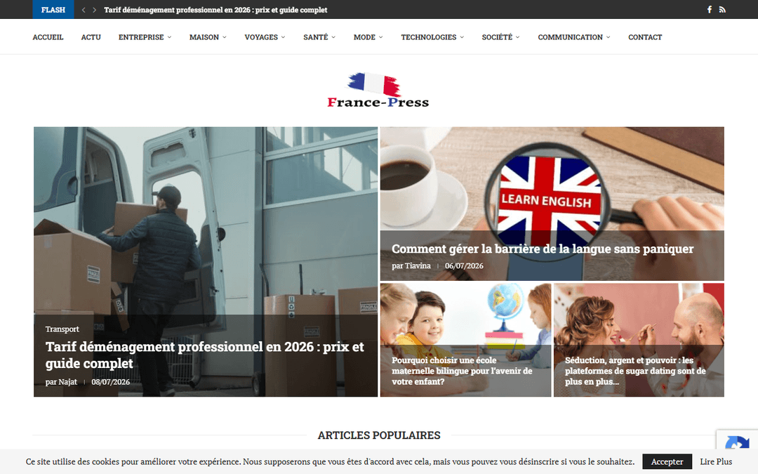 france-press.com publisher screenshot