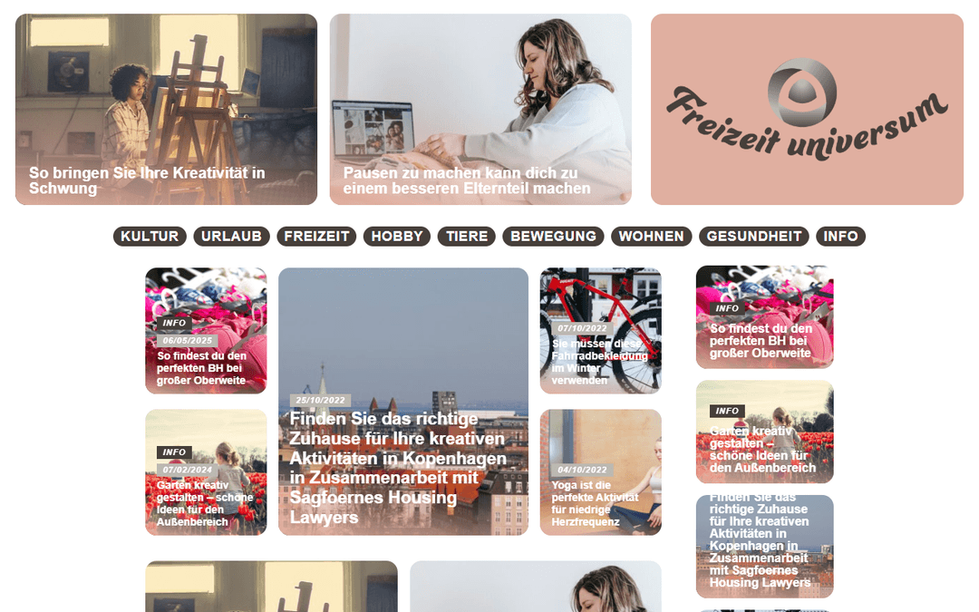 freizeituniversum.de publisher screenshot