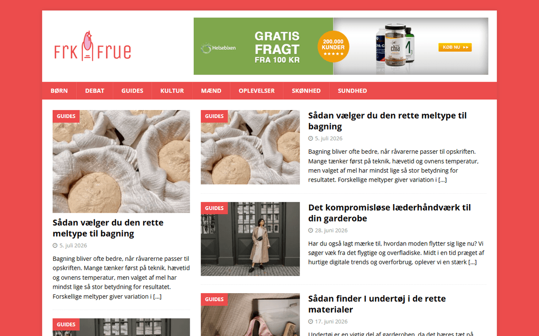frkogfrue.dk publisher screenshot