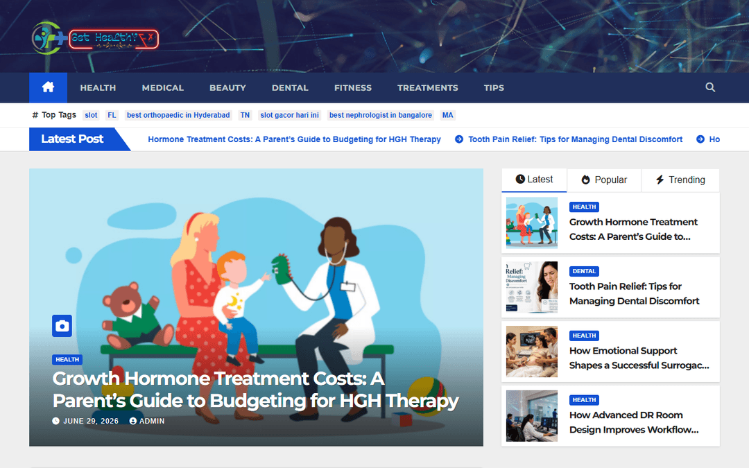 gethealthyfx.com publisher screenshot