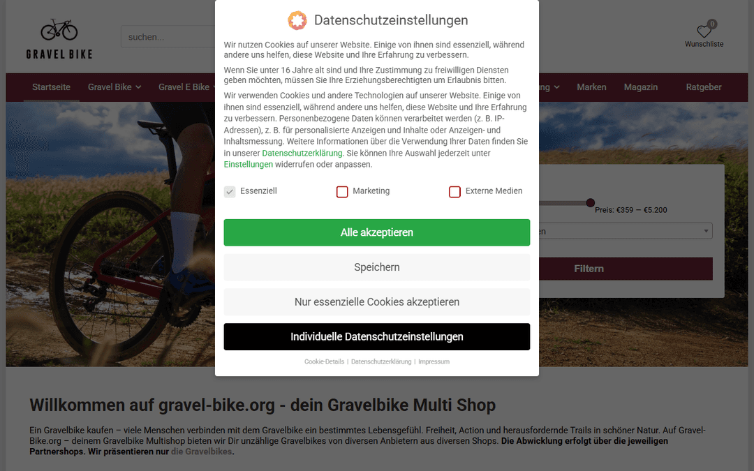 gravel-bike.org publisher screenshot