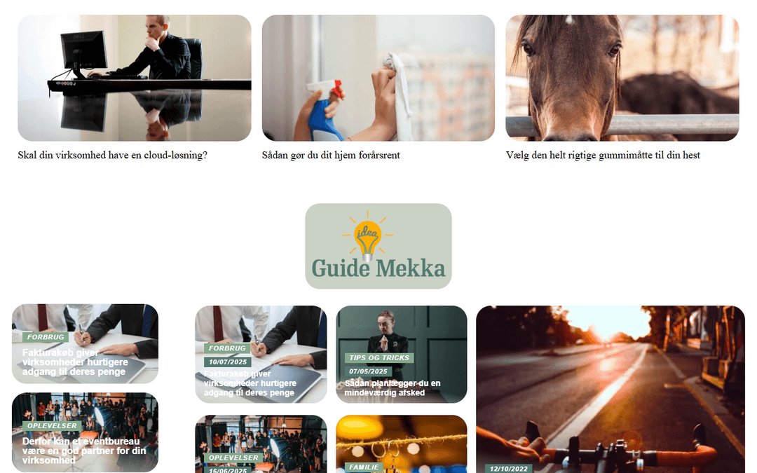 guidemekka.dk publisher screenshot