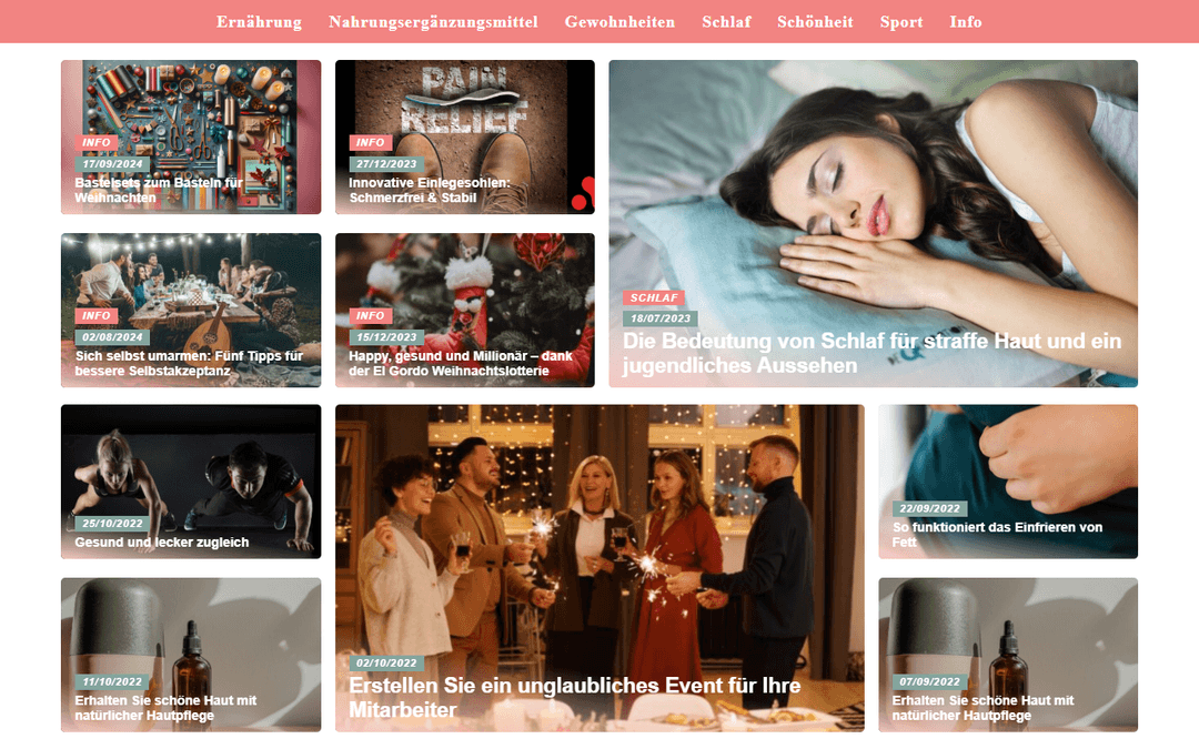 happyundgesund.de publisher screenshot