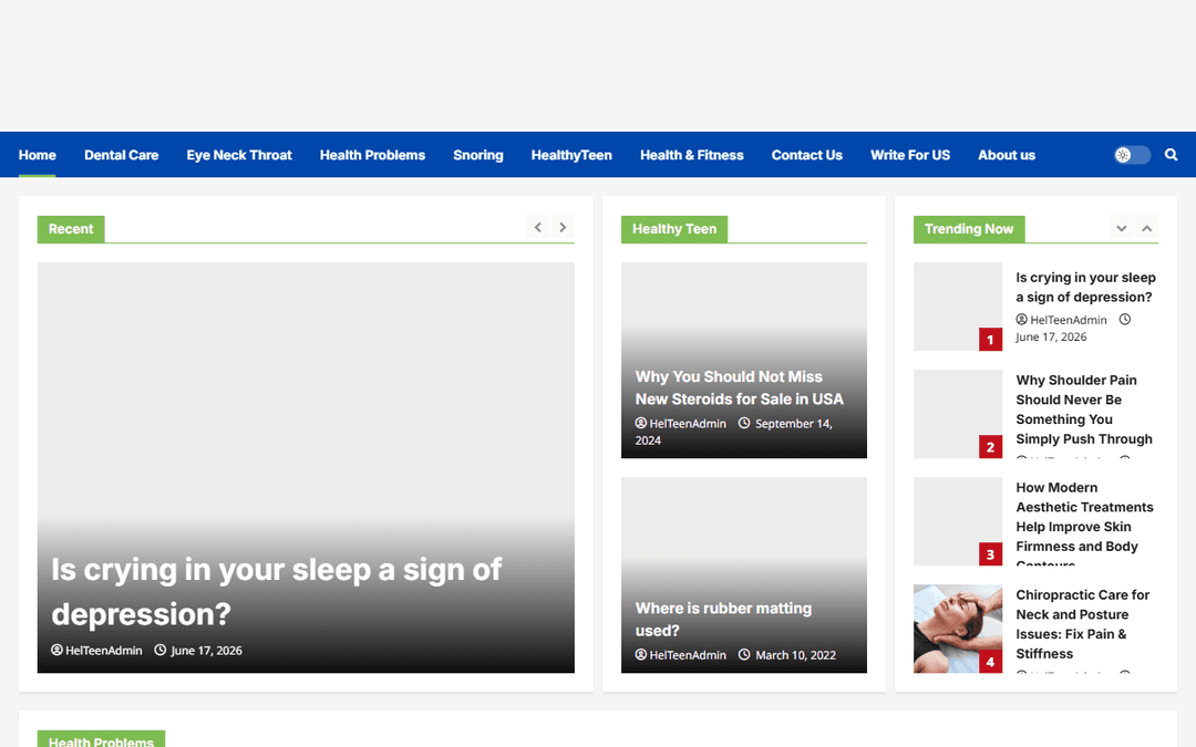 healthyteennetworkblog.org publisher screenshot