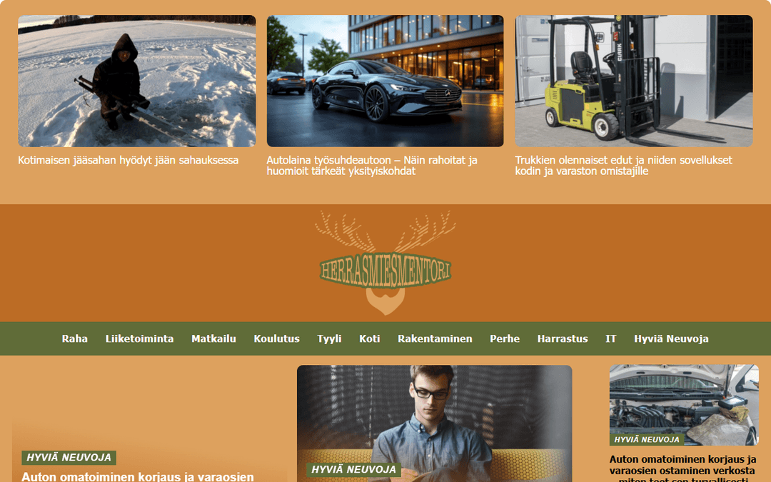 herrasmiesmentori.fi publisher screenshot