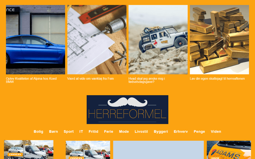 herreformel.dk publisher screenshot